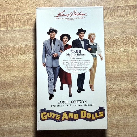 Other - Guys and Dolls (VHS, 1991) Marlon Brando Jean Simmons Frank Sinatra